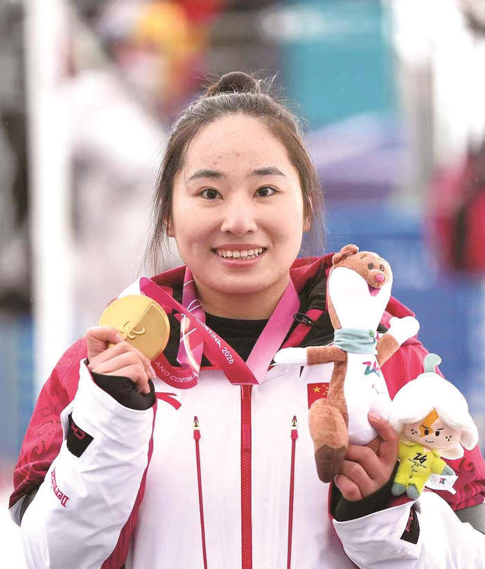 mk体育-张雯静：拿冠军，我真棒！|回转|高山滑雪|冬残奥会|女子|比赛_新浪体育_新浪新闻
